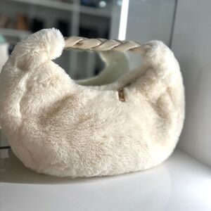 Shiraleah Ivory Mini Hobo Bag